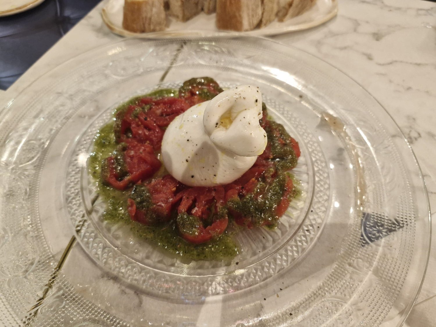 Steak tartar cortado a cuchillo